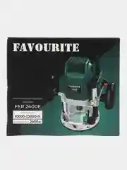 Фрезер электрический FAVOURITE FER 2400E, 2400 Вт, цанга 12 мм, 10 000 - 23 000 об/мин
