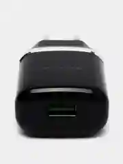 Черный сетевое зарядное устройство, Блок питания, Быстрая зарядка QC3.0 для Apple/Android, BA36A