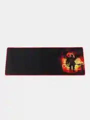 Желтый коврик для мыши Defender Warrior Black Ultra большой
