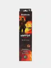 Желтый коврик для мыши Defender Warrior Black Ultra большой