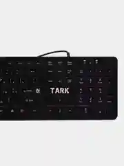 Черный набор Tark C-779 RU Defender: мышь, клавиатура, коврик для мыши, подарок на 8 марта