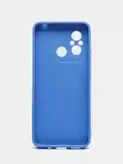 Синий чехол для Xiaomi Redmi 12C (Сяоми Редми 12С), силиконовый, матовый