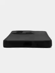 Черный чехол для Xiaomi Redmi 12C (Сяоми Редми 12С), силиконовый, матовый