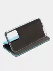 Голубой чехол-книжка для Huawei Honor X7A (Хуавей Хонор Х7A)