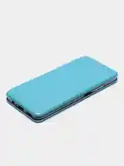 Голубой чехол-книжка для Huawei Honor X7A (Хуавей Хонор Х7A)