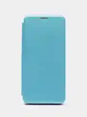 Голубой чехол-книжка для Huawei Honor X7A (Хуавей Хонор Х7A)
