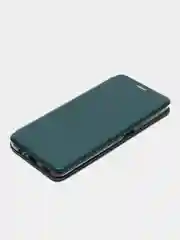 Зеленый чехол-книжка для Huawei Honor X7A (Хуавей Хонор Х7A)