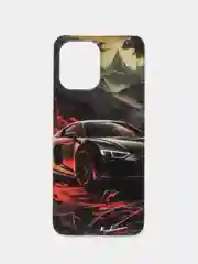 Медный чехол для Xiaomi Redmi 12 / Сяоми Редми 12, силиконовый, с рисунком