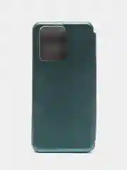 Зеленый чехол-книжка для Huawei Honor X7A (Хуавей Хонор Х7A)