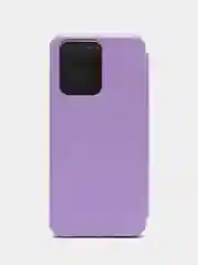 Сиреневый чехол-книжка для Huawei Honor X7A (Хуавей Хонор Х7A)