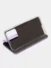 Сиреневый чехол-книжка для Huawei Honor X7A (Хуавей Хонор Х7A)