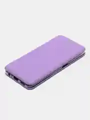 Сиреневый чехол-книжка для Huawei Honor X7A (Хуавей Хонор Х7A)