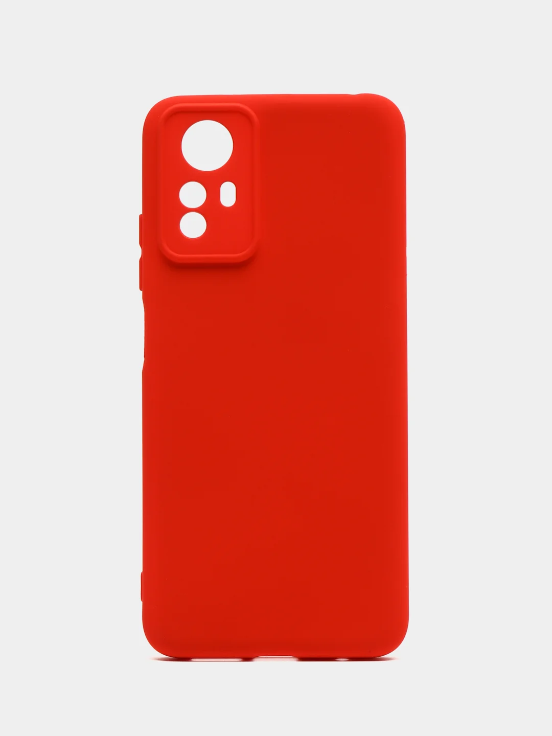 Красный чехол для Redmi Note 12S, Редми Нот 12С, силиконовый Silicone Cover