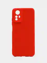 Красный чехол для Redmi Note 12S, Редми Нот 12С, силиконовый Silicone Cover