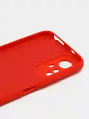 Красный чехол для Redmi Note 12S, Редми Нот 12С, силиконовый Silicone Cover
