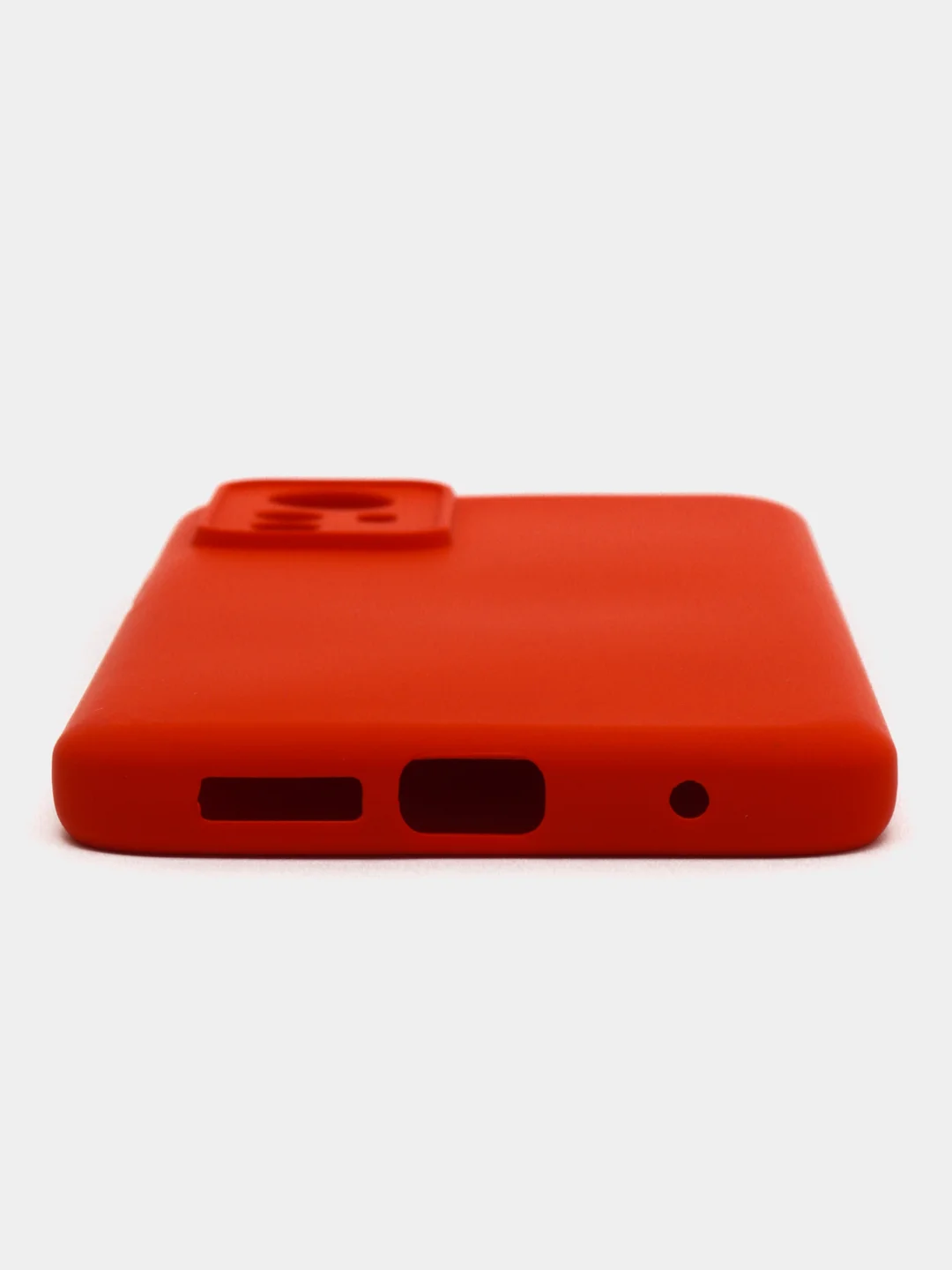Красный чехол для Redmi Note 12S, Редми Нот 12С, силиконовый Silicone Cover