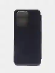 Темно-синий чехол-книжка для Huawei Honor X7A (Хуавей Хонор Х7A)
