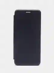 Темно-синий чехол-книжка для Huawei Honor X7A (Хуавей Хонор Х7A)