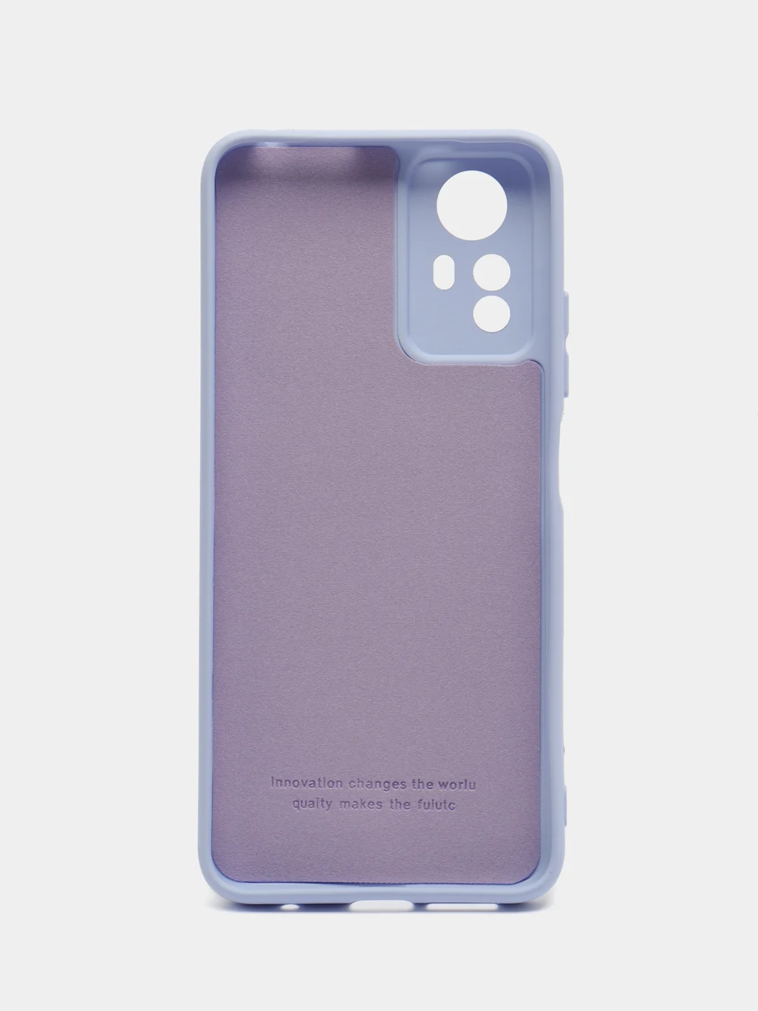 Лавандовый чехол для Redmi Note 12S, Редми Нот 12С, силиконовый Silicone Cover