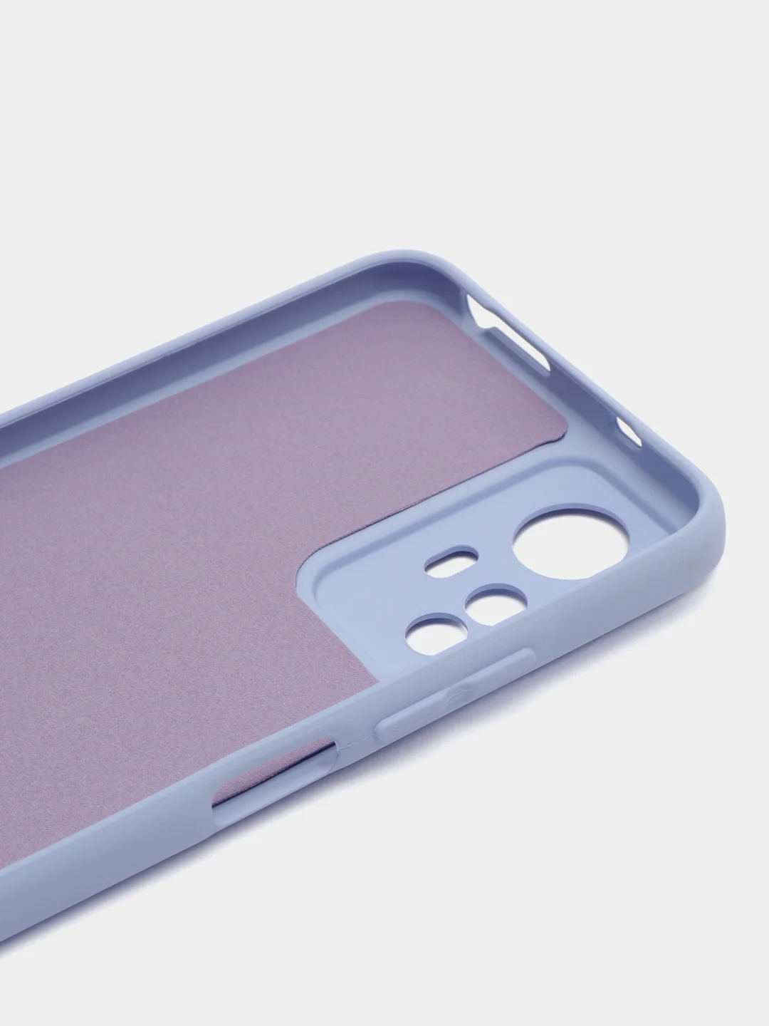 Лавандовый чехол для Redmi Note 12S, Редми Нот 12С, силиконовый Silicone Cover