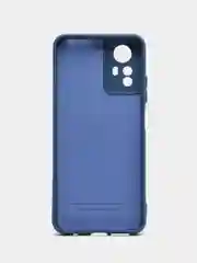 Темно-синий чехол для Redmi Note 12S, Редми Нот 12С, силиконовый Silicone Cover