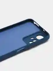 Темно-синий чехол для Redmi Note 12S, Редми Нот 12С, силиконовый Silicone Cover