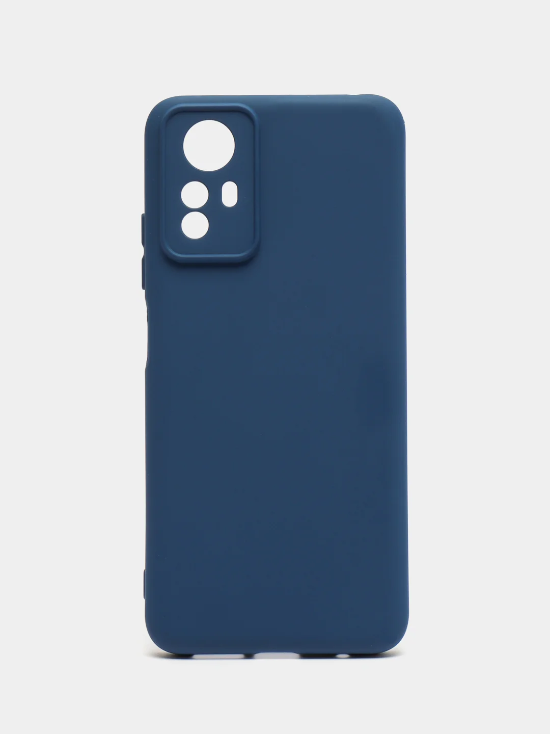 Темно-синий чехол для Redmi Note 12S, Редми Нот 12С, силиконовый Silicone Cover
