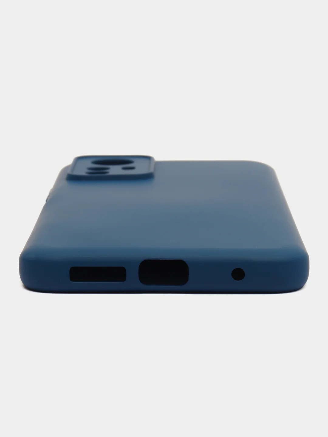 Темно-синий чехол для Redmi Note 12S, Редми Нот 12С, силиконовый Silicone Cover