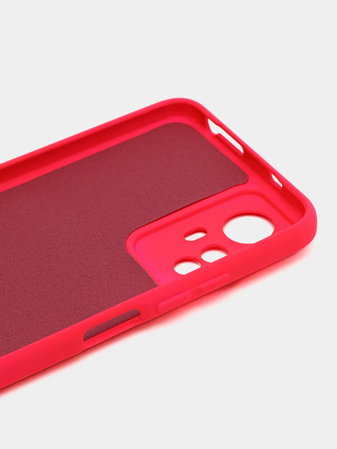 Фуксия чехол для Redmi Note 12S, Редми Нот 12С, силиконовый Silicone Cover