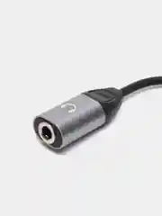 470094 FORZA аудио-переходник Type-C - mini Jack 3,5 мм, блистер