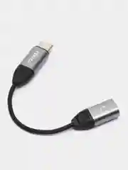 470094 FORZA аудио-переходник Type-C - mini Jack 3,5 мм, блистер