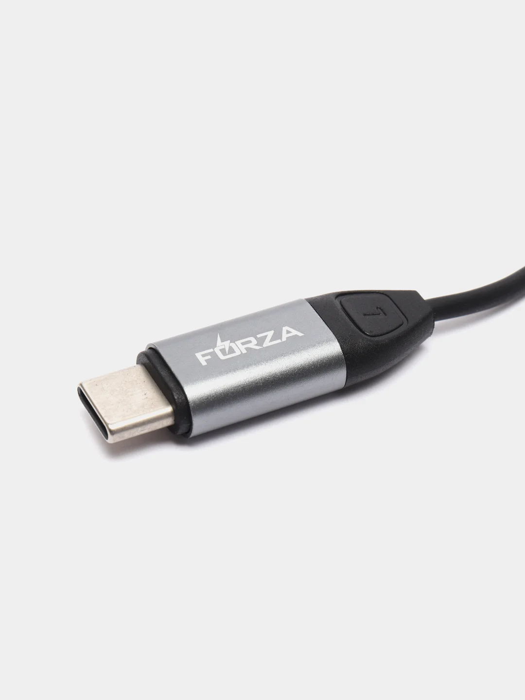 470094 FORZA аудио-переходник Type-C - mini Jack 3,5 мм, блистер