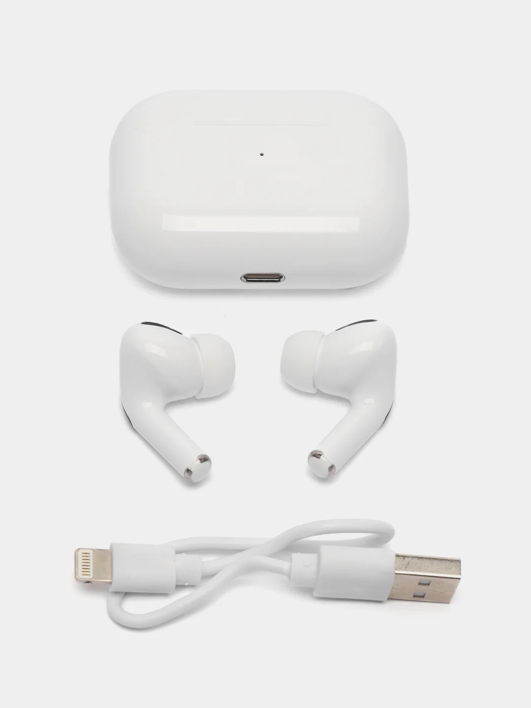 Беспроводные наушники Pods Pro c микрофоном, сенсорые, с анимацией для iPhone Android