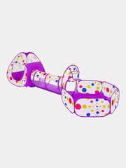 Палатка детская игровая (домик) для девочки, мальчика, Brauberg Kids, 665172