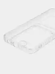 Марсала чехол для Samsung Galaxy A12 / M12, Самсунг Галакси А12 / М12 прозрачный, с карманом для карты