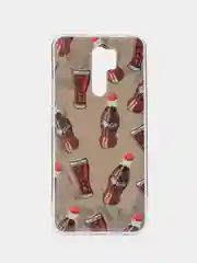 Золотистый хаки чехол Xiaomi Redmi 9, Сяоми Редми 9 силиконовый с рисунком