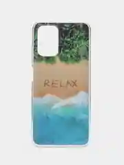 Лазурный чехол Xiaomi Redmi Note 10, Redmi Note 10S, Poco M5s, Поко М5с, силиконовый, с рисунком