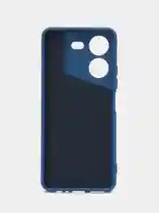 Темно-синий чехол для Tecno Pova 5, Техно Пова 5, силиконовый Silicone Cover