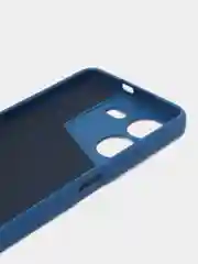 Темно-синий чехол для Tecno Pova 5, Техно Пова 5, силиконовый Silicone Cover