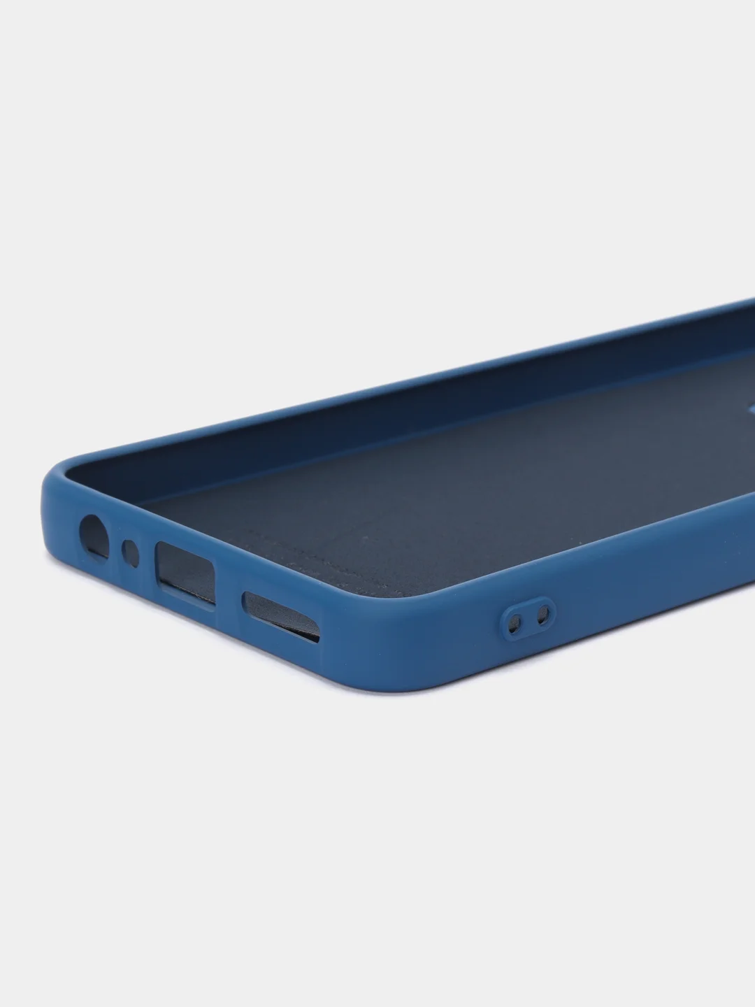 Темно-синий чехол для Tecno Pova 5, Техно Пова 5, силиконовый Silicone Cover