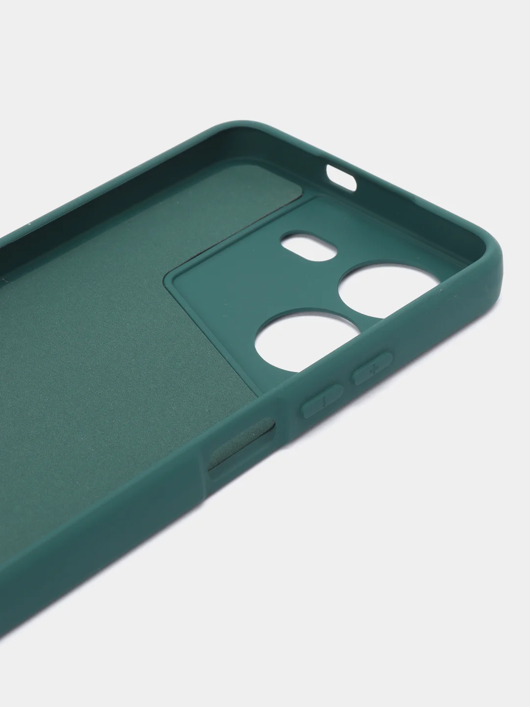 Тёмно-зелёный чехол для Tecno Pova 5, Техно Пова 5, силиконовый Silicone Cover