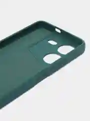 Тёмно-зелёный чехол для Tecno Pova 5, Техно Пова 5, силиконовый Silicone Cover