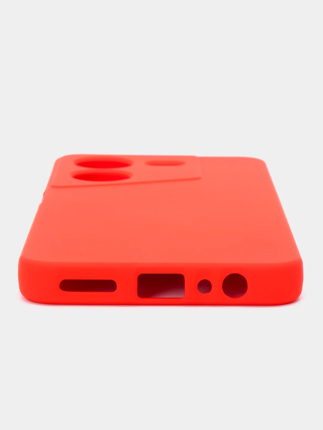 Красный чехол для Tecno Pova 5, Техно Пова 5, силиконовый Silicone Cover