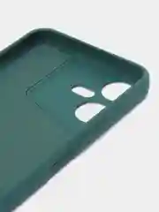 Тёмно-зелёный чехол для Tecno Pova Neo 3 / Техно Пова Нео 3, силиконовый Silicone Cover