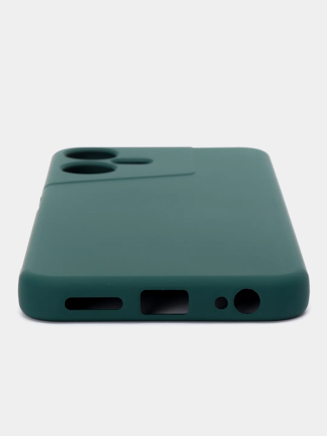 Тёмно-зелёный чехол для Tecno Pova Neo 3 / Техно Пова Нео 3, силиконовый Silicone Cover