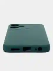 Тёмно-зелёный чехол для Tecno Pova Neo 3 / Техно Пова Нео 3, силиконовый Silicone Cover