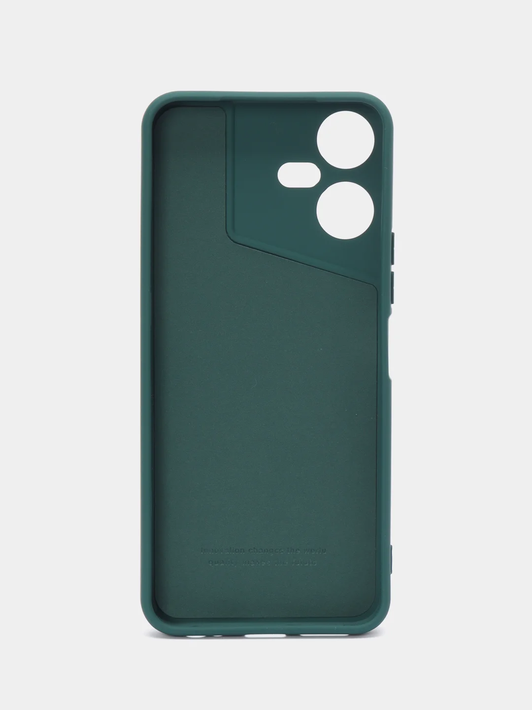 Тёмно-зелёный чехол для Tecno Pova Neo 3 / Техно Пова Нео 3, силиконовый Silicone Cover