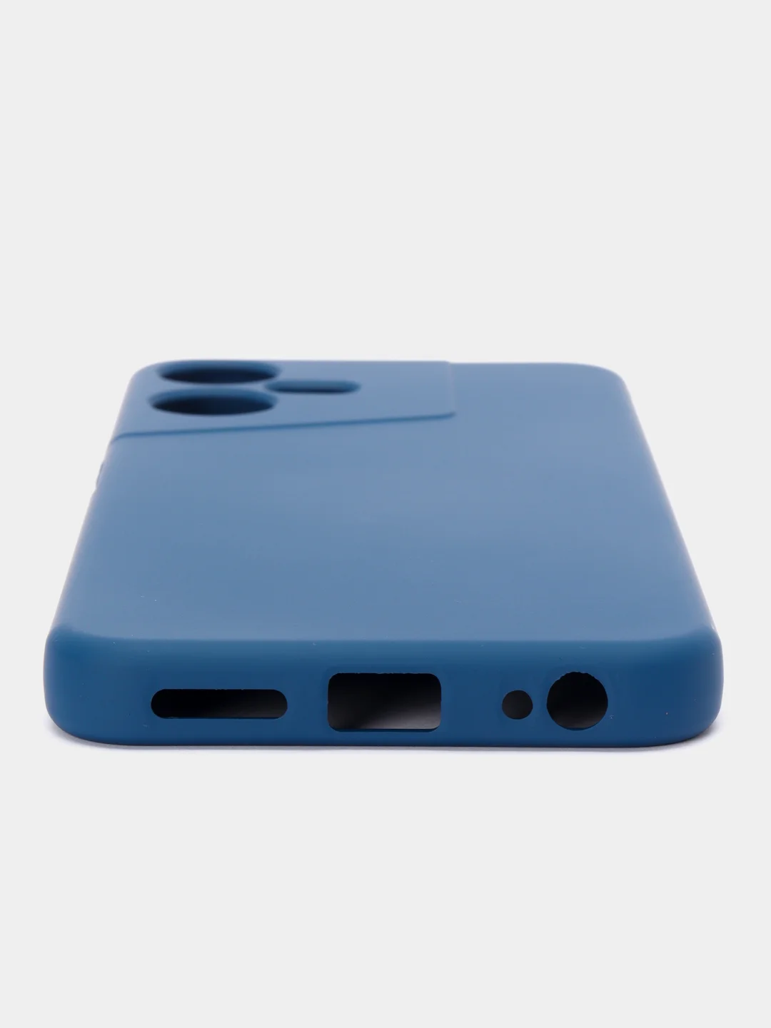 Темно-синий чехол для Tecno Pova Neo 3 / Техно Пова Нео 3, силиконовый Silicone Cover