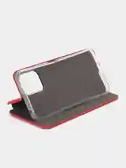 Красный чехол-книжка для Xiaomi Redmi 12, Сяоми Редми 12