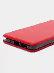 Красный чехол-книжка для Xiaomi Redmi 12, Сяоми Редми 12
